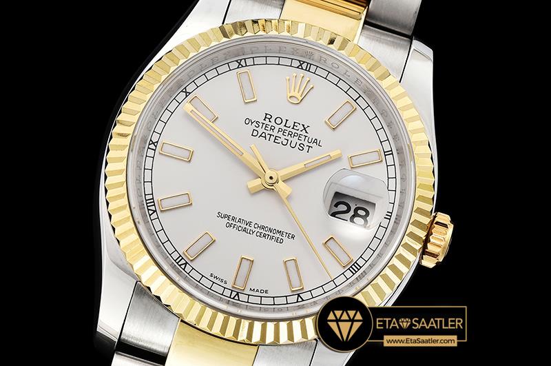 RDJ0293B - DJ 36mm Oyst Flt YGSS White Thick Lume BP A3135 Mod 01.jpg modelleri RDJ0293B - DJ 36mm Oyst Flt YGSS White Thick Lume BP A3135 Mod - 01.jpg